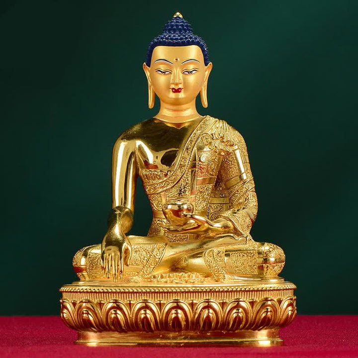 Buddha Shakyamuni Erleuchtung Kupfer