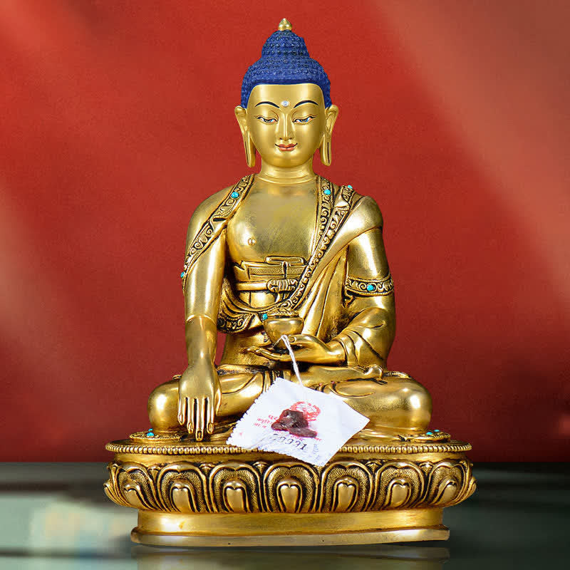 Buddha Shakyamuni Kupfer Mitgefühl