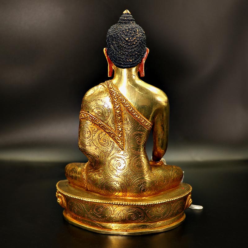 Buddha Shakyamuni Medizin Kupfer Mitgefühl Geschenk