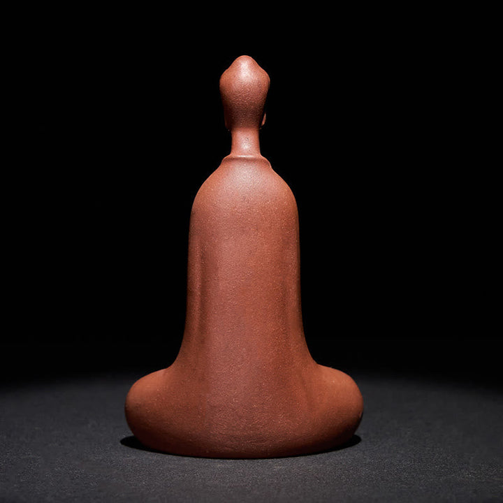 Buddha-Statue Formlos Lila Ton Serenität Geschenk