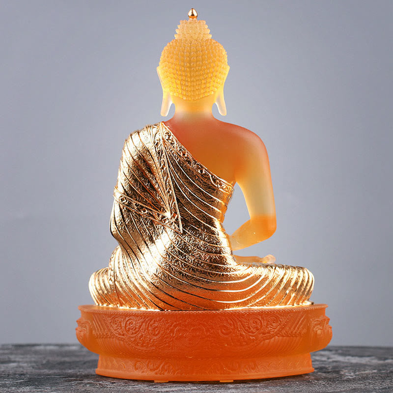 Buddha-Statue Liuli Kunst Serenität Deko