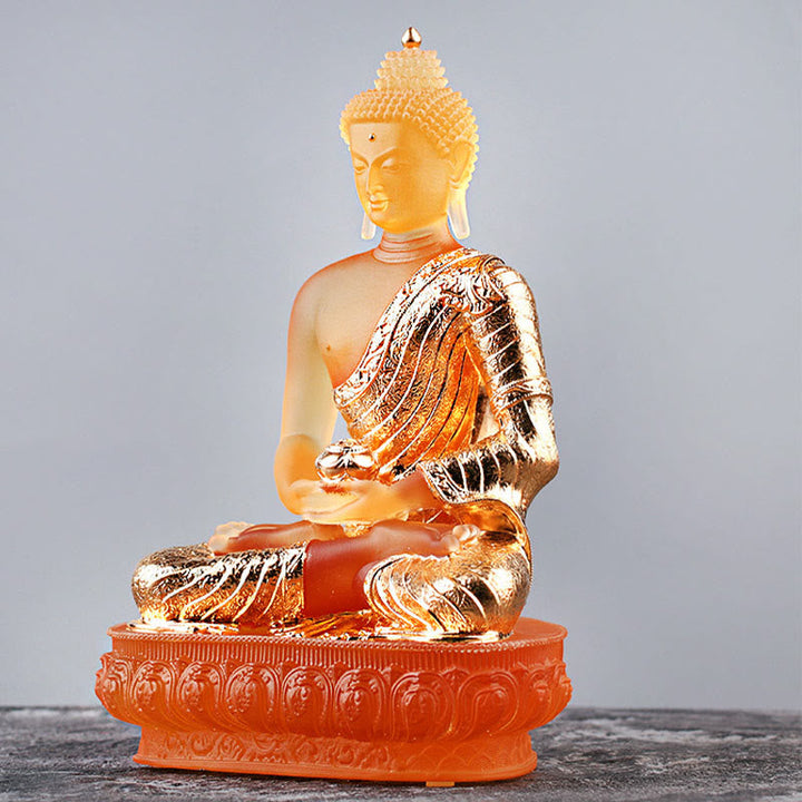 Buddha-Statue Liuli Kunst Serenität Geschenk