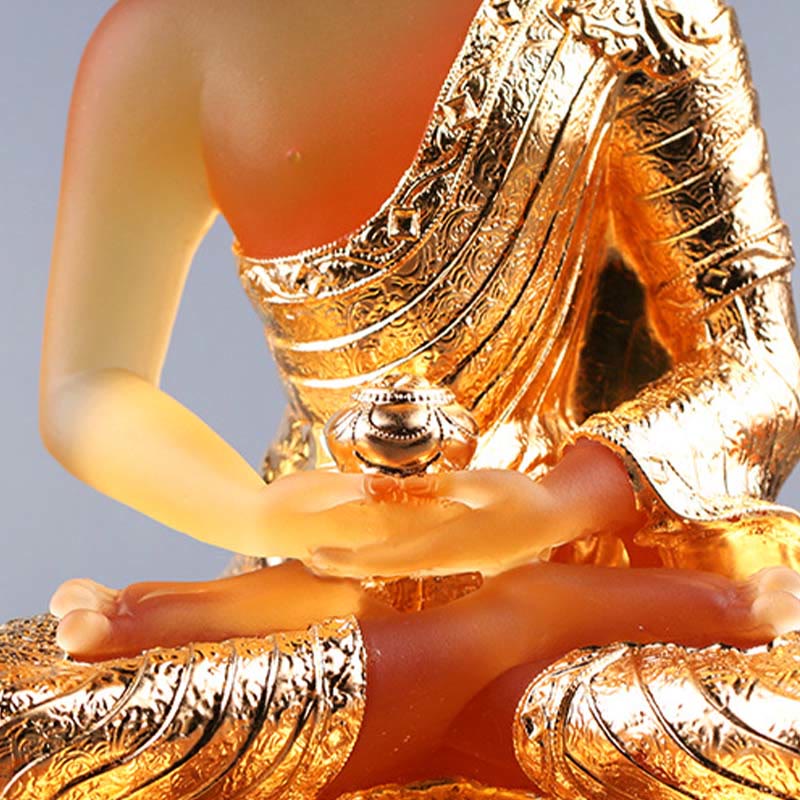 Buddha-Statue Liuli Kunst Serenität Symbol