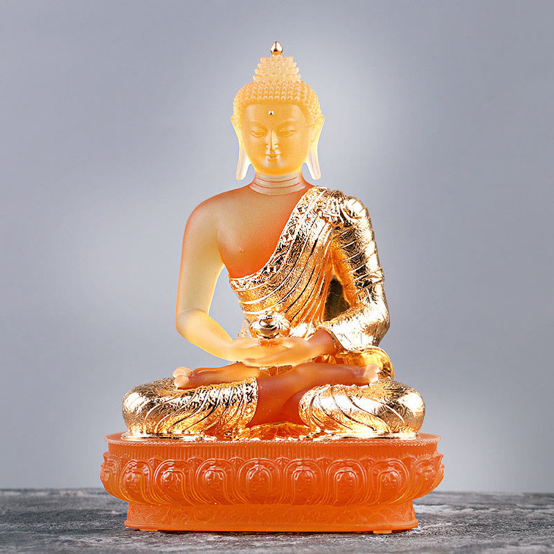 Buddha-Statue Liuli Kunst Serenität