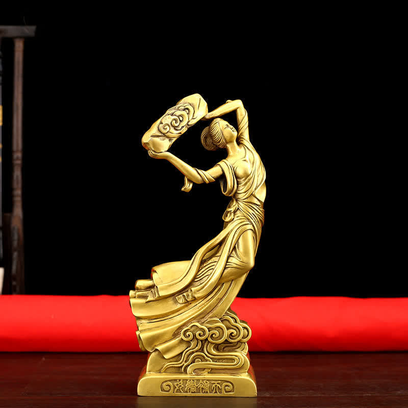 Buddha Statue Nuwa Himmel Kupfer Schutz