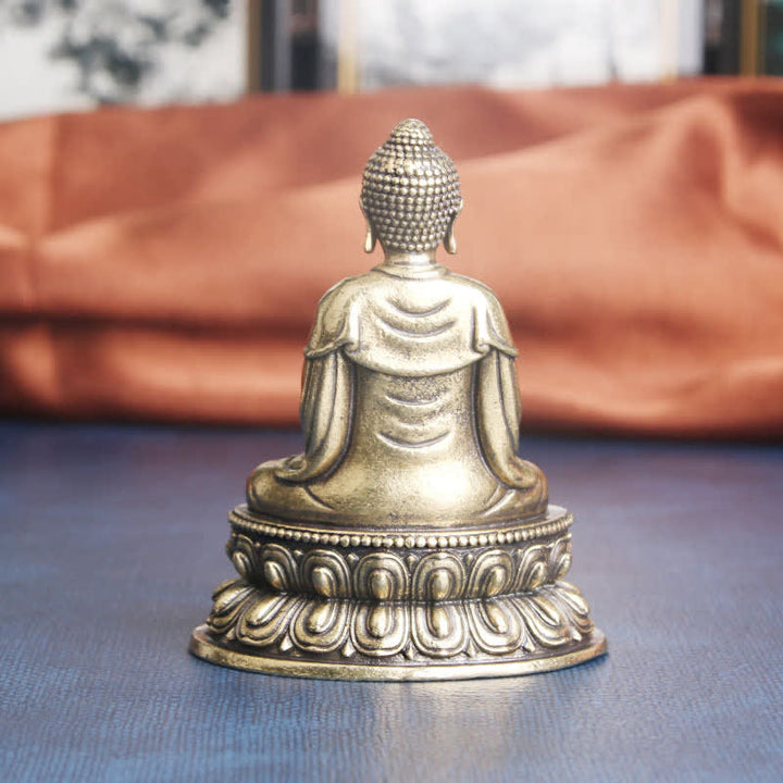Buddha Statue Tathagata Kupfer Deko
