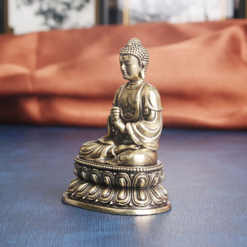 Buddha Statue Tathagata Kupfer Geschenk