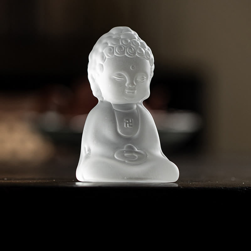 Buddha-Statue Tathagata Liuli Mini Glücksbringer