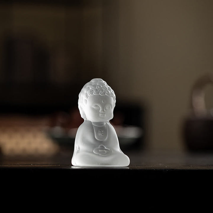 Buddha-Statue Tathagata Liuli Mini Wohnzimmer