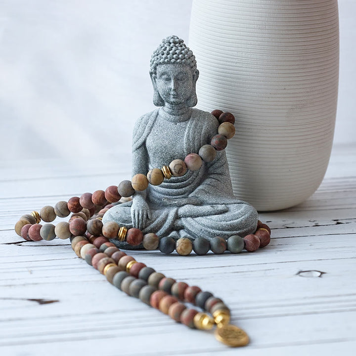Buddha Statue Tibetisch Heilung Set Geschenk
