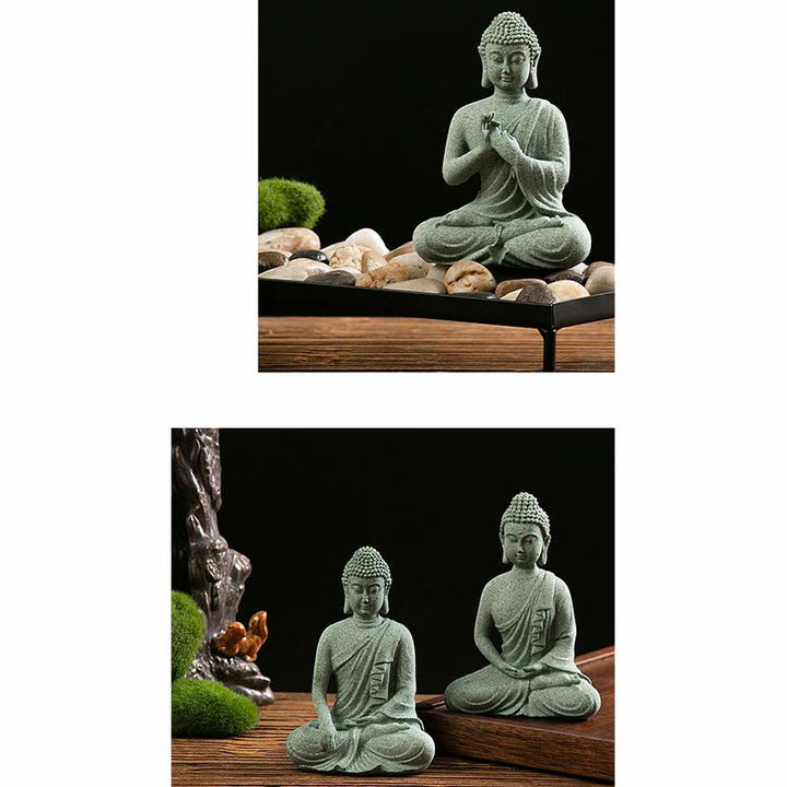 Buddha Statue Wohnzimmer