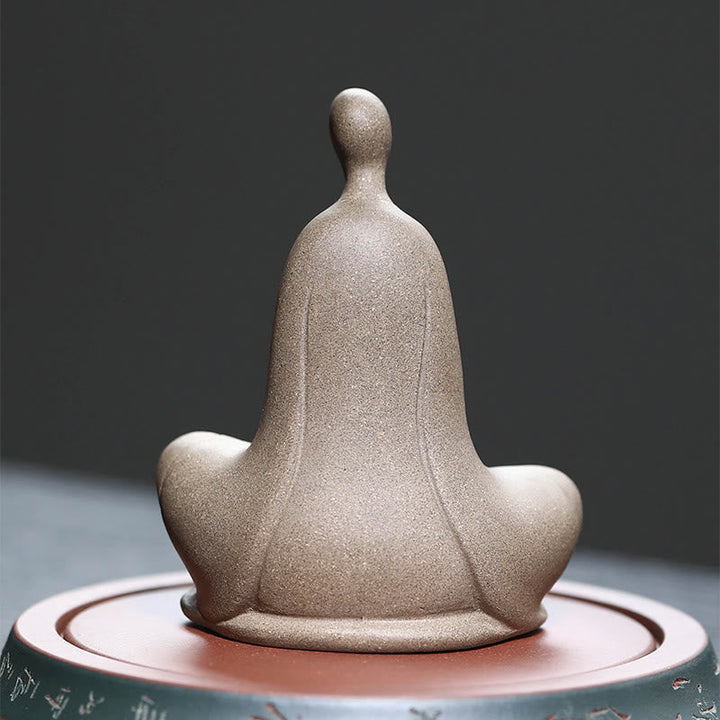 Buddha Statuen Formlos Betend Keramik Glücksbringer