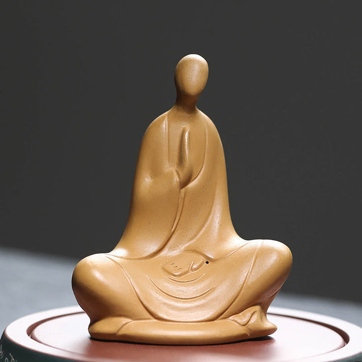 Buddha Statuen Formlos Betend Keramik Symbol