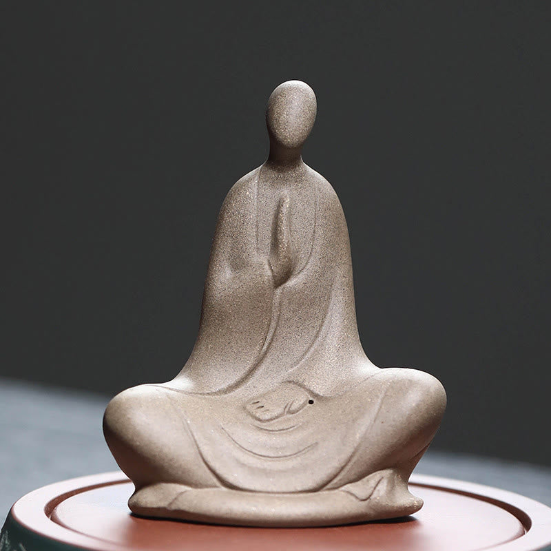Buddha Statuen Formlos Betend Keramik