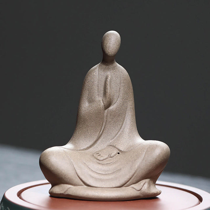 Buddha Statuen Formlos Betend Keramik