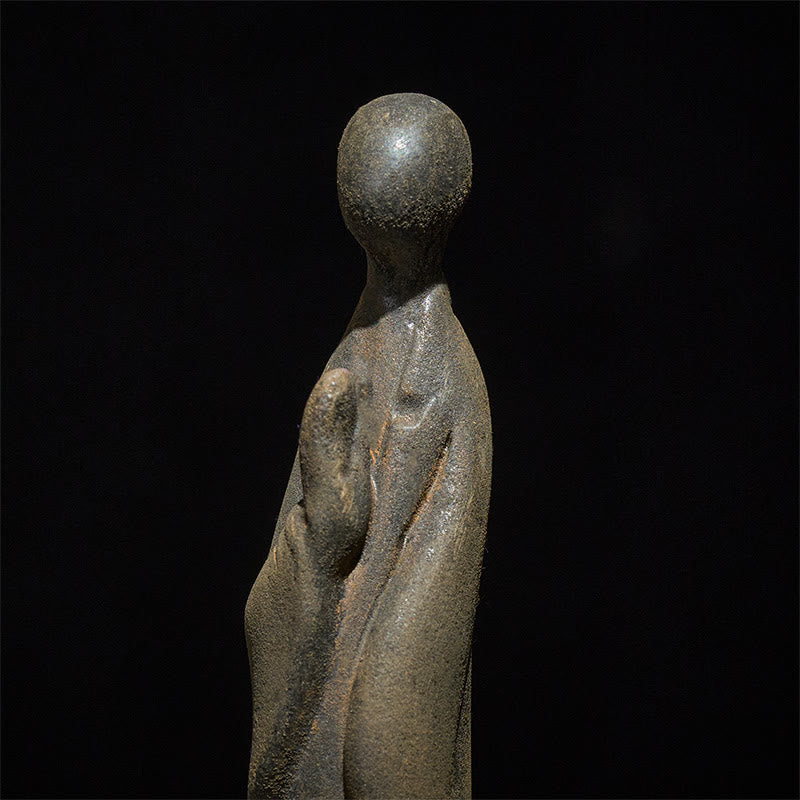 Buddha-Statuen Formlos Stehend Eisen Wohnzimmer