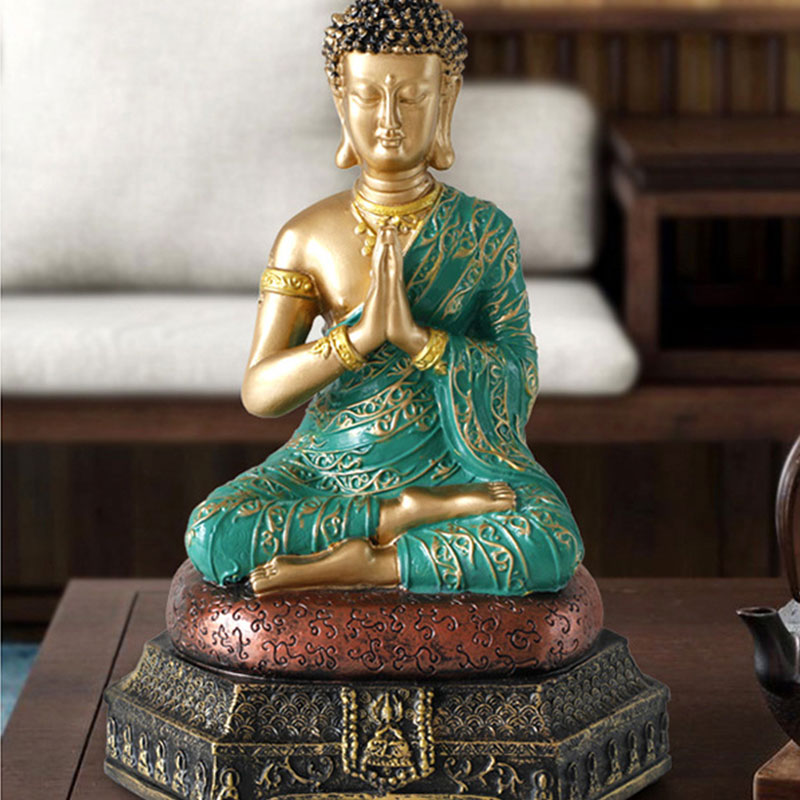 Buddha Statuen Mitgefühl Harz Symbol