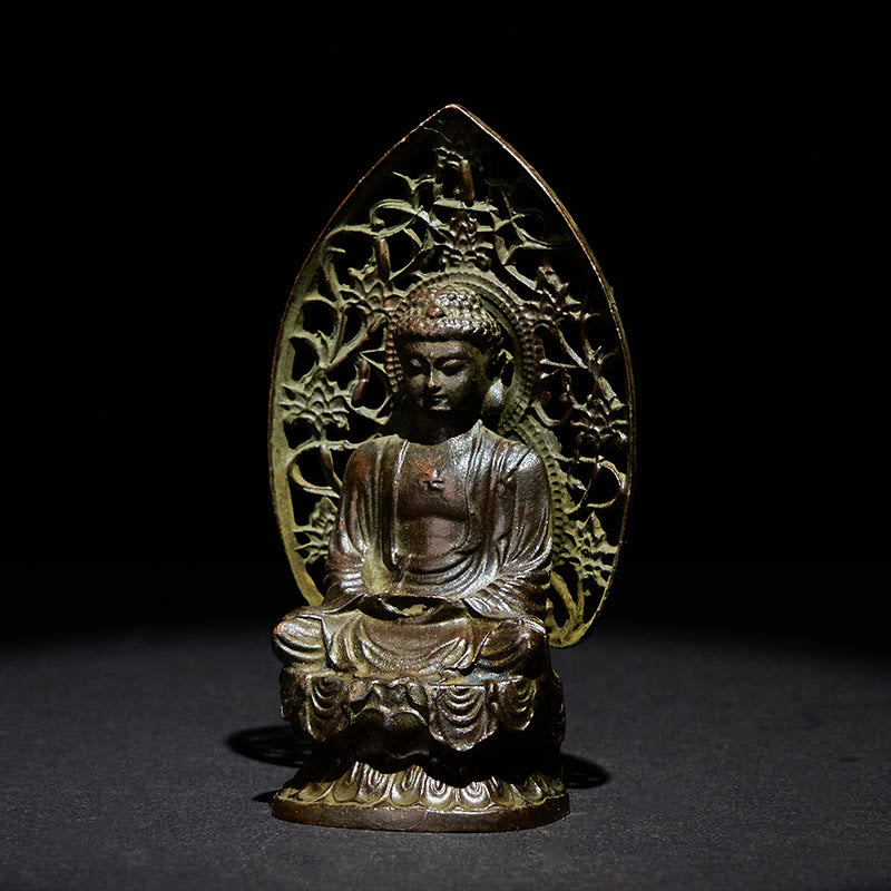 Buddha Statuen Tathagata Legierung Zen Deko