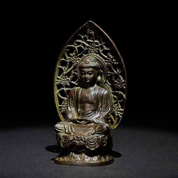 Buddha Statuen Tathagata Legierung Zen Deko