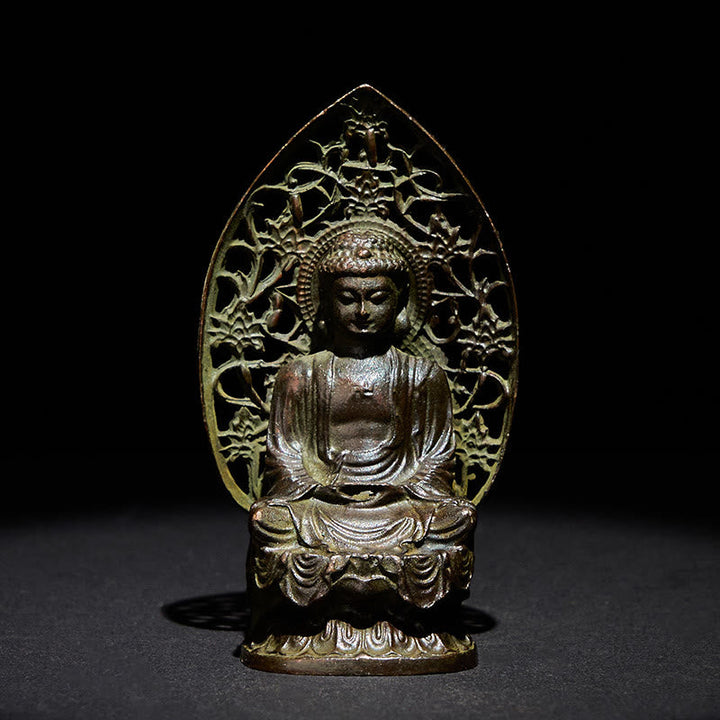 Buddha Statuen Tathagata Legierung Zen