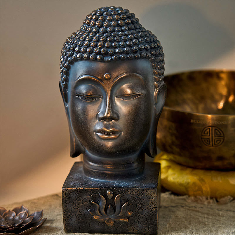 Buddha-Statuen Tibetisch Segen Meditation Glücksbringer