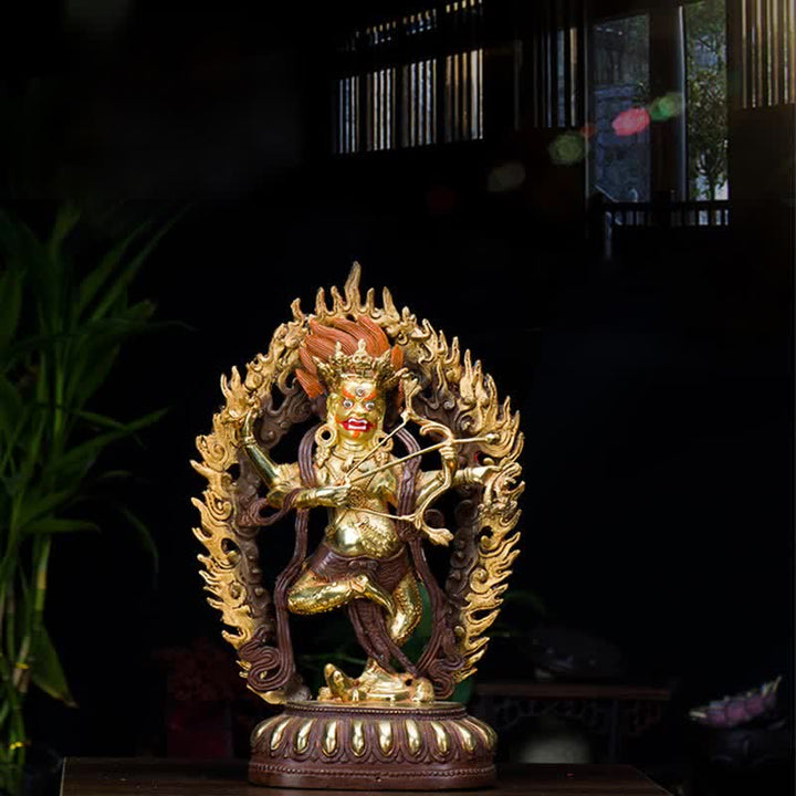 Buddha Tara Kurukulla Kupfer Serenität Glücksbringer