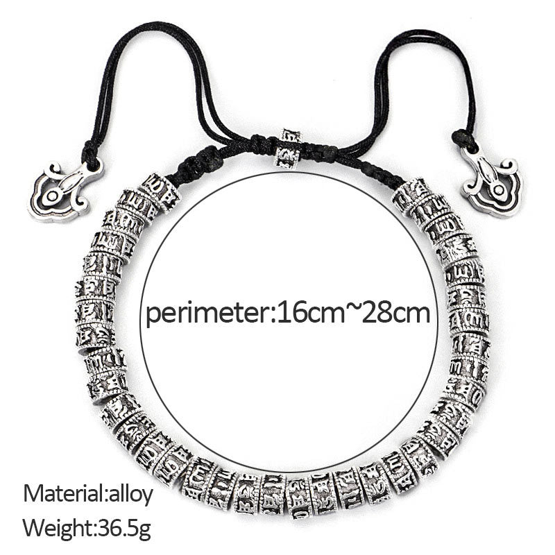 Armband Tibetisches Mantra Reinheit Handgemacht