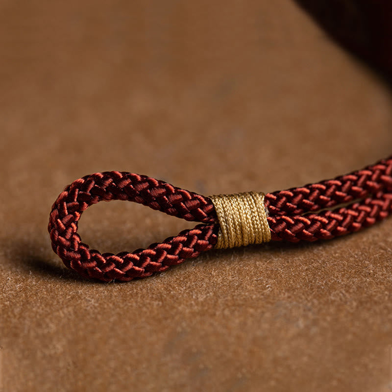 Armband Sternzeichen Talisman Rot Schnur Handgemacht