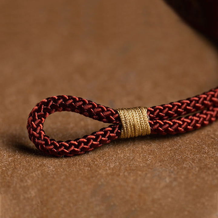 Armband Sternzeichen Talisman Rot Schnur Handgemacht