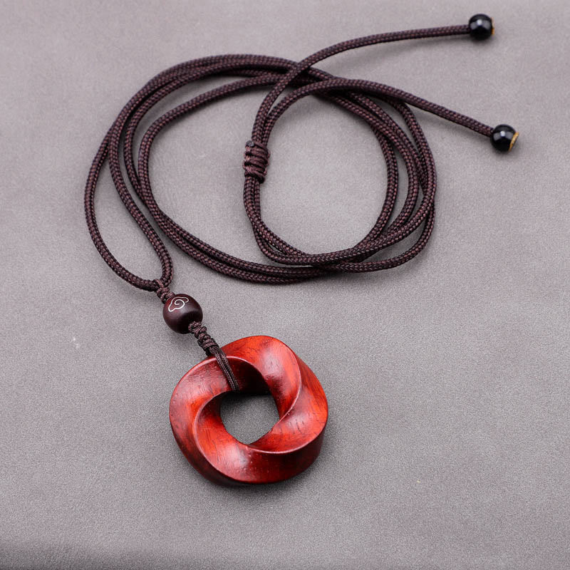 Anhänger Kette Rote Karneol Spirale Symbol