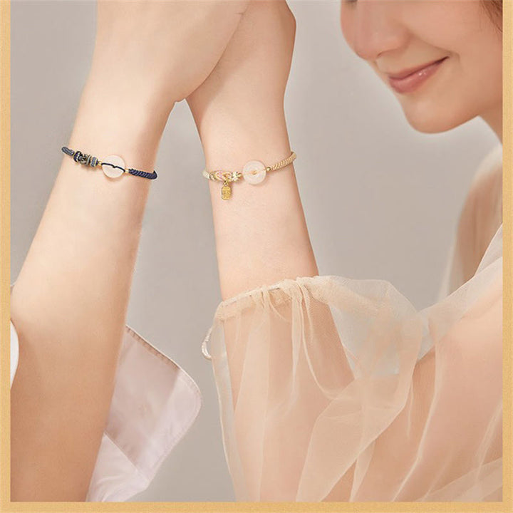 Armband Achat – Schutz & Glück elegante Perlenarmband Handgelenk getragen