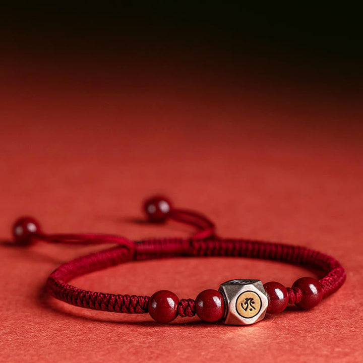 Armband 925 Silber Zinnober Chinesisches Tierkreis – Ruhe