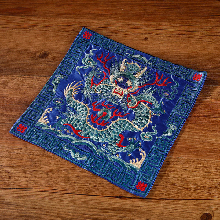 Tee Untersetzer Kranich Phönix Drache Kirin Blauer Drache