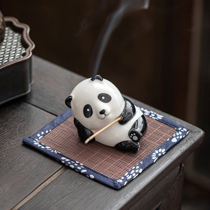 Räucherstäbchen Katzen Panda Räucherhalter