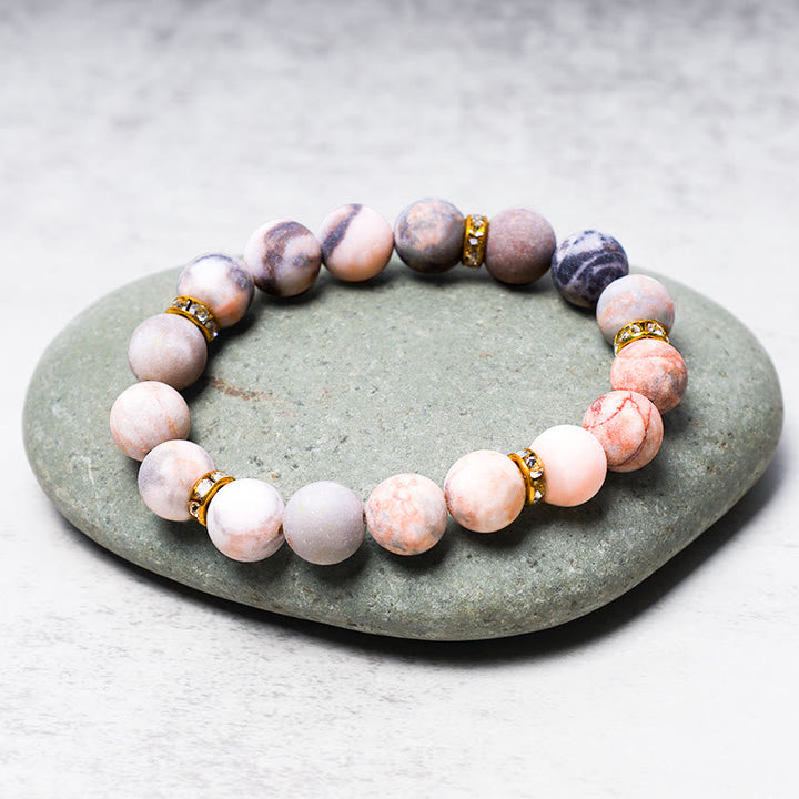 Armband Jaspis Anti-Stress Beruhigung Heilstein