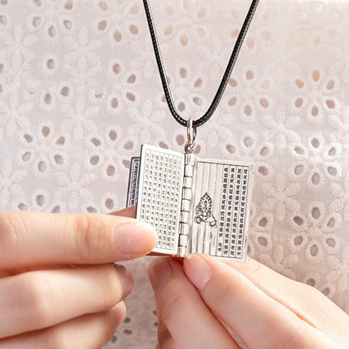 Anhänger Sterling Silber Buch Klein
