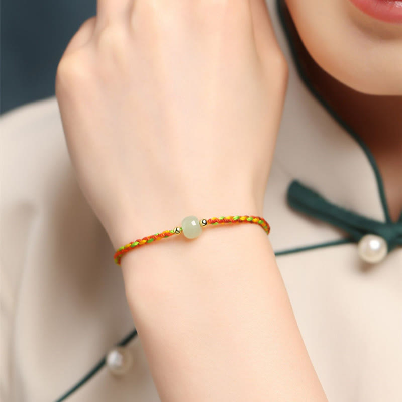 Armband Jade – Glück & Fülle & Segen