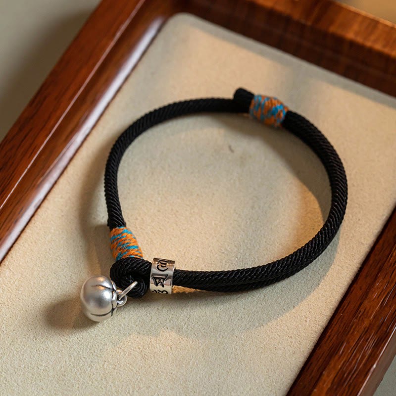 Armband 925 Silber Om Mani Padme Hum – Schutz & Glück & Energie