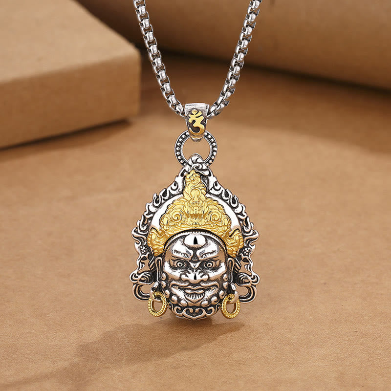 Kette Silber Wohlstandsgott Devi Glück