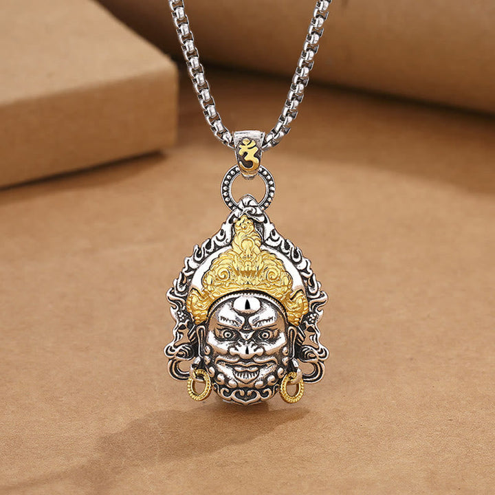 Kette Silber Wohlstandsgott Devi Glück