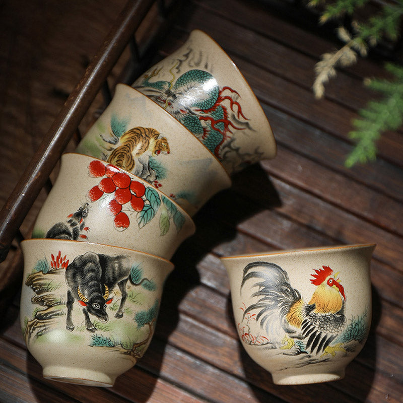 Chinesisches Teeset Keramik