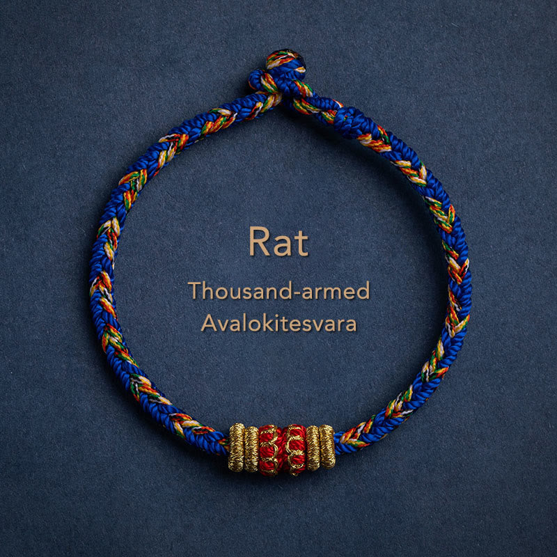 Armband Schutzbuddha Ratte