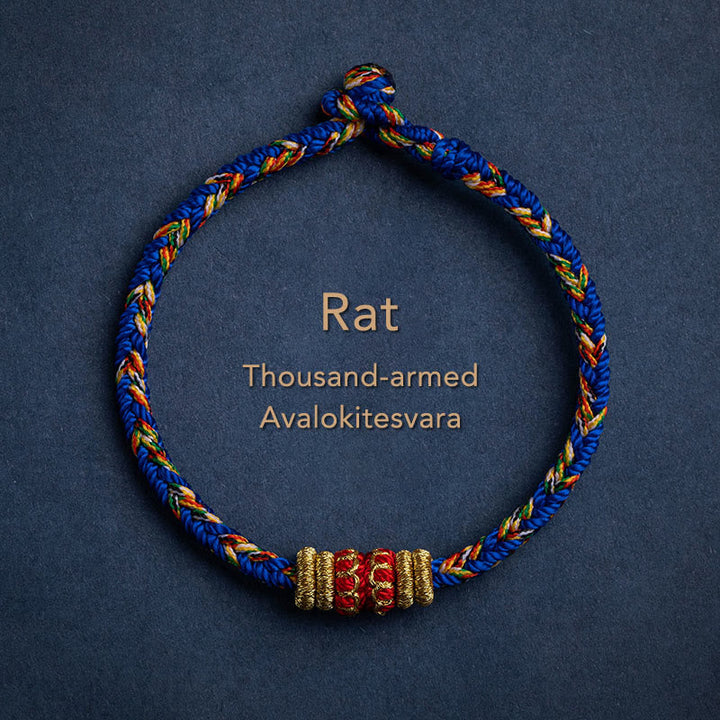 Armband Schutzbuddha Ratte