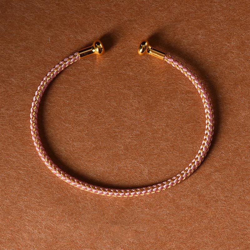 Glücksarmband Handgemacht Geflochtenes Band Cuff