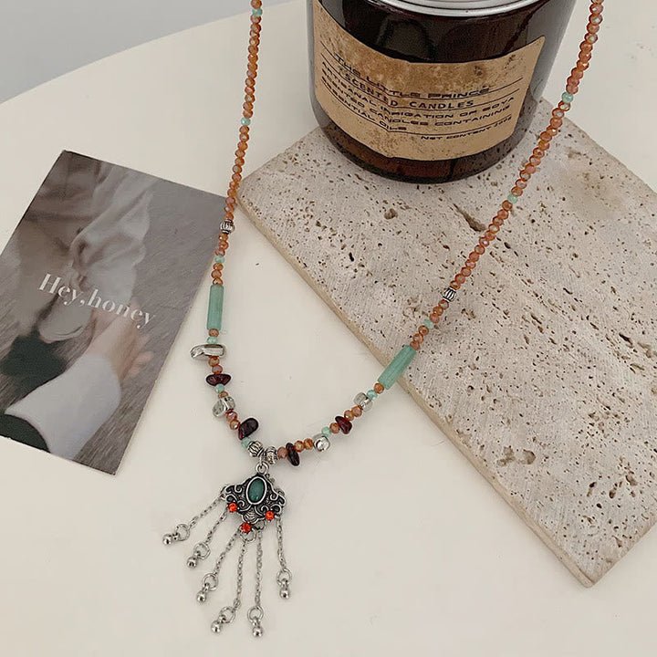 Kette Kristall Kupfer Meditation Energie