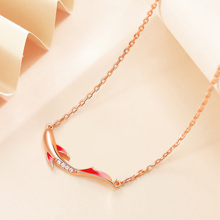 Koi-Fisch Anhänger Schmuck elegant Glück
