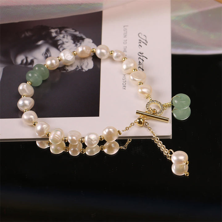 Armband Erdbeerquarz Perle – Heilung Energie