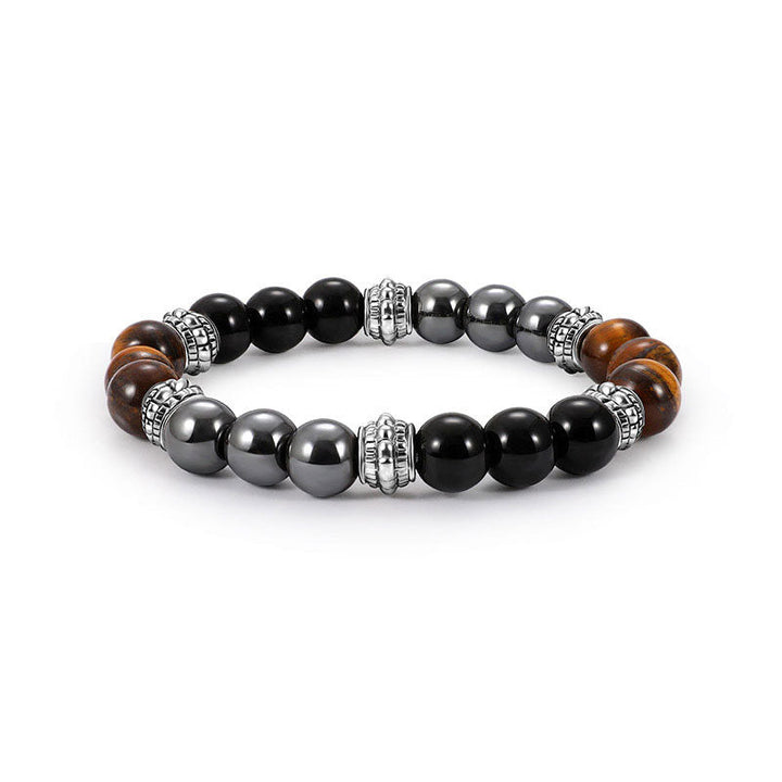 Armband Tigerauge Hämatit Glück Heilung