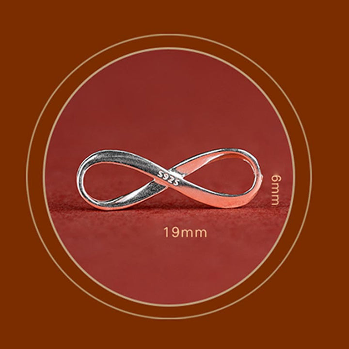 Armband 925 Silber Endlosknoten Roter Faden - Schutz & Glück