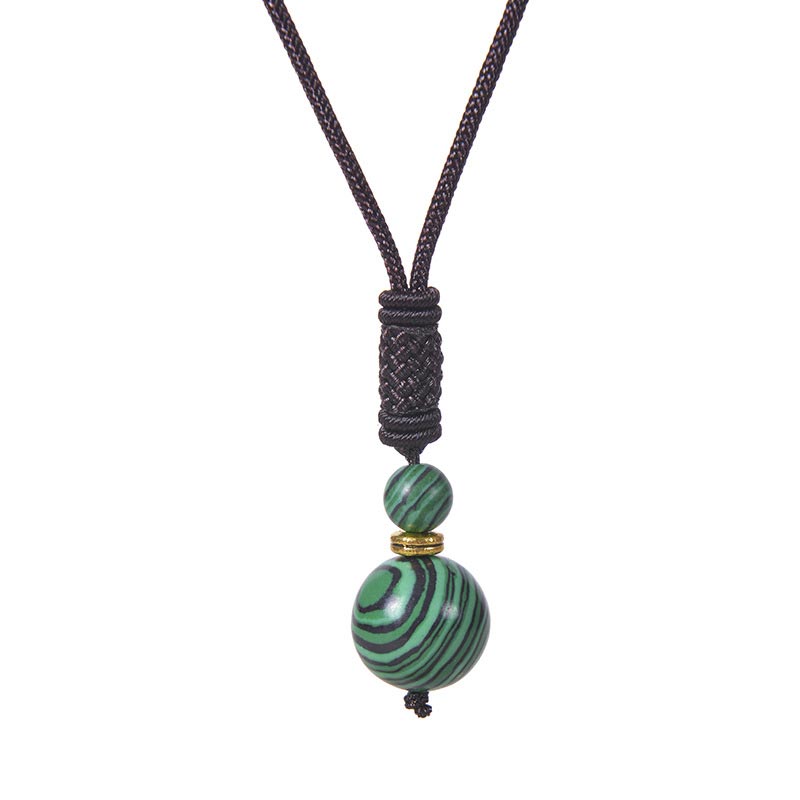 Kette Jade Harmonie – Frieden & Wohlstand – Bild 6 – Jade Harmonie Kette grüner Stein Anhänger Frieden Wohlstand Naturstein
